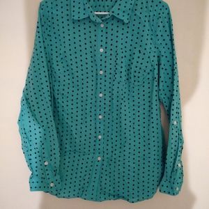 Womens Button Down Blouse